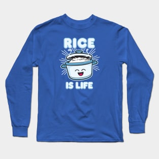 Rice Is Life Long Sleeve T-Shirt